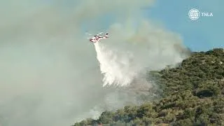 Thumbnail: Summit Fire Burns 2,690 Acres In Los Angeles County - LACOFD Air Ops