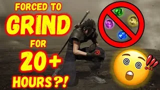 Thumbnail: Can You Beat CRISIS CORE: Final Fantasy VII without MATERIA?! 🪩 Hard || No Summon Materia