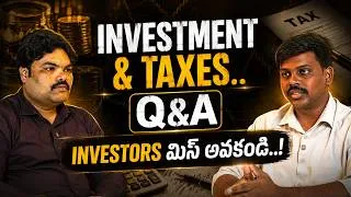 Thumbnail: INVESTMENT AND TAXES Q&A | Investors Must Watch Video | RP Wealth