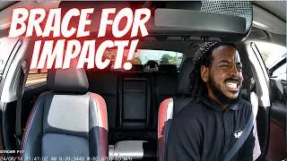Thumbnail: He Saw the Crash Coming… and Couldn’t Escape - Driving fails -learn how to drive  #1610