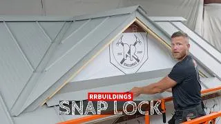 Thumbnail: Complete Snap Lock Standing Seam Metal Roof Install Tutorial