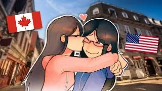 Thumbnail: AMERICAN MEETS HER CANADIAN GIRLFRIEND!