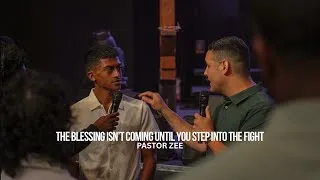 Thumbnail: The Blessing Isn't Coming Until You Step Into The Fight
