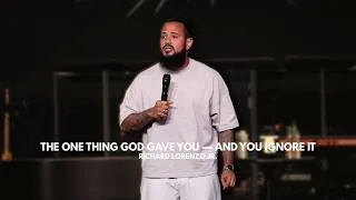 Thumbnail: You've Been Taught to Distrust the One Thing God Gave You to Hear Him | Richard Lorenzo Jr.