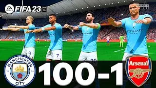 Thumbnail: FIFA 23 - MESSI RONALDO NEYMAR & MBAPPE | ALL STARS |  AL NASSR 100 - 0 MANCHESTER UNITED