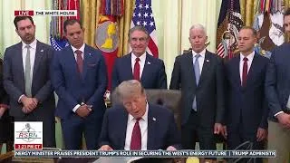 Thumbnail: WATCH: President Trump Announces Four New Advanced Nuclear Reactors Coming to the U.S. - 07/24/26