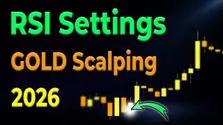 Thumbnail: 💎Gold Scalping 2026: Why RSI 14 Fails on XAUUSD (Use This RSI Setting Instead)