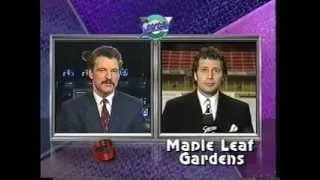 Thumbnail: NHL Post-Game: San Jose Sharks at Toronto Maple Leafs, October 17, 1995