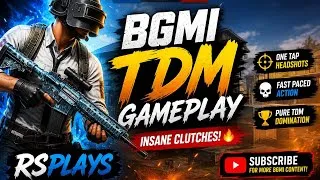 Thumbnail: 💥 BGMI Team Deathmatch Pro Gameplay | Ultimate Headshots | RSPLAYS