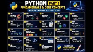 Thumbnail: Loops, Functions & Logic  Python Fundamentals