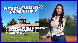 Thumbnail: DON'T SLEEP ON THE 125's!👀🎾🇮🇹 Parma Ladies Open WTA125, Italian Countryside, Working w a Pro & More!