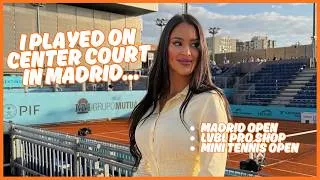 Thumbnail: I Played on Center Court in Madrid … 12 Years Later! | MUTUA MADRID OPEN ATP Masters 1000 🇪🇸✨💃🏆🎾