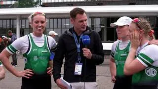 Thumbnail: Women's four win 'B' final: 'We had to right that wrong'