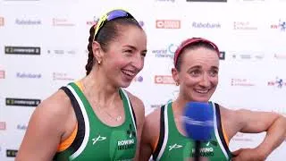 Thumbnail: GOLD for Ireland in the double sculls: 'This is all real it's not a dream!'