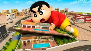 Thumbnail: Shin-chan and Nobita Found Giant shin-chanI NDIAN THEFT AUTO SIMULATOR