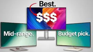 Thumbnail: The Best Work Monitors To Buy In 2026