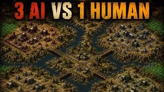 Thumbnail: C&C Tiberian Sun - 3 AI Vs RTS SENTINEL (commentary)