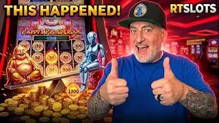 Thumbnail: I Had Time Before My Slot Tournament... Then THIS Happened! | Happy & Prosperous