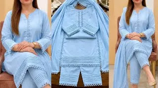 Thumbnail: New & Simple Sleeve Daman Trouser Design| Pintucks & Loops Sleeve Trouser Design|Easy Tutorial