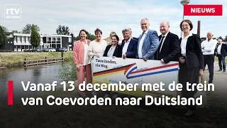 Thumbnail: Historische spoorbrug voor treinverbinding tussen Coevorden - Duitsland is klaar