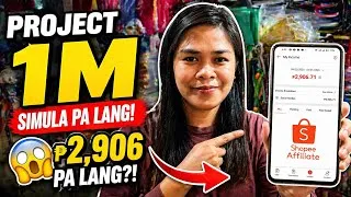 Thumbnail: SIMULA PA LANG TO | SHOPEE AFFILIATE | PROJECT 1M