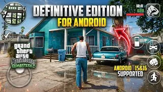 Thumbnail: 32/64bit Definitive Edition Modpack for GTA Sa Android (No lag or Crash ✅)