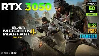 Thumbnail: Call of Duty: Modern Warfare 4 (BETA) | RTX 3050 4GB | Multi Settings Gametest !