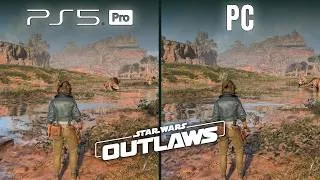 Thumbnail: Star Wars Outlaws | PS5 Pro vs PC | Graphics Comparison