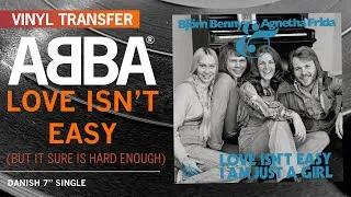 Thumbnail: ABBA On Vinyl #11 - Love Isn’t Easy (But It Sure Is Hard Enough) (Danish 7” Single)
