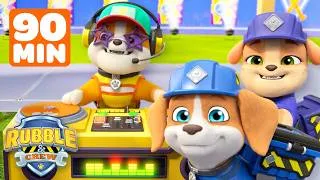 Thumbnail: 90 Minutes of BRAND NEW Rubble & Crew Adventures! 🏗️🐾 | Rubble & Crew