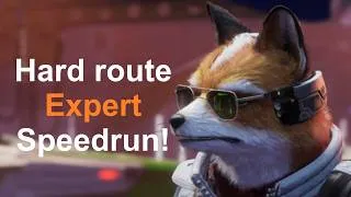 Thumbnail: Star Fox 2026 Hard route, Expert difficulty Speedrun