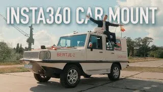 Thumbnail: The Dumbest Way to Test an Insta360 Car Mount (Worth It)