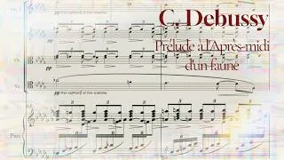 Thumbnail: C. Debussy - Prélude à l'après-midi d'un faun - (for piano quintet with score)