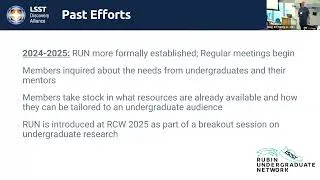 Thumbnail: Rubin Undergraduate Network (RUN)