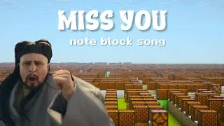 Thumbnail: Oliver Tree - Miss You Note Block Cover