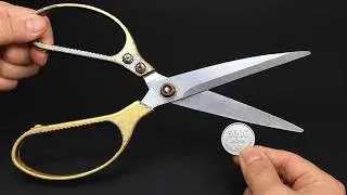 Thumbnail: How To Sharpen and Clean Scissors at Home  Make Them Cut Like New