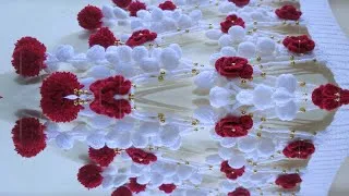 Thumbnail: Latest!🌷 Flower Toran Design 🎀 || Crochet Art for Beginners || Home Entrance Decoration Idea 