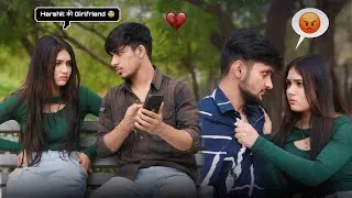 Thumbnail: HARSHIT की निकली GIRLFRIEND 😱💔 || ये Ruhi ने क्या किया 😭 || Ruchi Mohit