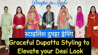 Thumbnail: Different Graceful Ways to Style Dupatta to Elevate your Desi Look | Dupatta Styling