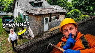 Thumbnail: We SECRETLY Transformed a STRANGER’S House For FREE