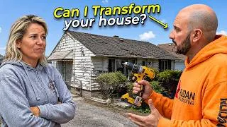 Thumbnail: Asking Strangers To Transform Their BROKEN House.. For FREE