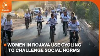 Thumbnail: Women in Rojava use cycling to challenge social norms
