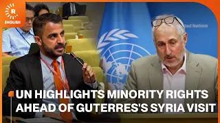 Thumbnail: UN highlights minority rights ahead of Guterres's Syria visit