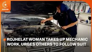 Thumbnail: Rojhelat woman takes up mechanic work, urges others to follow suit