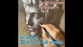 Thumbnail: For Art University Applicants･･･　An uncut version of the oil sketch (Giuliano de' Medici)