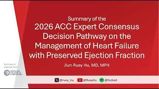 Thumbnail: 2026 ACC Expert Consensus Decision Pathway on Heart Failure with Preserved Ejection Fraction