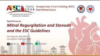 Thumbnail: ESC 2025 Guidelines on Mitral Valvular Disease (European Exam in Core Cardiology Board Review)