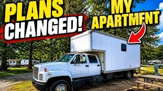 Thumbnail: Box Truck Conversion: This Is My Apartment Now — Plans Changed!