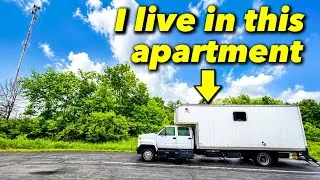 Thumbnail: Live in This Box Truck Apartment | 24 Hours Off Grid