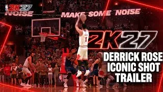 Thumbnail: NBA 2K27 | Derrick Rose "ICONIC BUZZER BEATER" Trailer